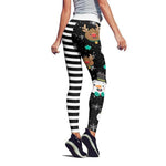 Load image into Gallery viewer, 2020 New Christmas Snowman Printed High Waist Cropped Pants
