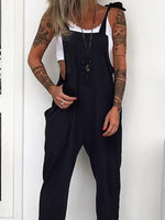 Load image into Gallery viewer, Black classic overalls
