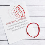 Load image into Gallery viewer, 2pcs Adjustable Good Luck Red Wax Rope Bracelet

