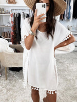 Load image into Gallery viewer, Casual Style  Solid Color Dress
