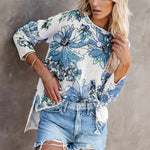 Load image into Gallery viewer, 2020 autumn and winter new round neck printed sweater

