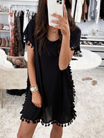 Load image into Gallery viewer, Casual Style  Solid Color Dress
