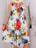 Load image into Gallery viewer, Casual Floral Dress
