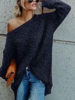 Cargar imagen en el visor de la galería, Cat-Like Off Shoulder Sweater
