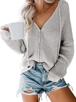 Load image into Gallery viewer, Cardigan Zip Hooded Sweater
