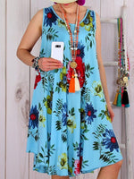 Load image into Gallery viewer, Casual Floral Dress

