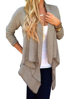 Cargar imagen en el visor de la galería, Casual Irregular Knitting Cardigan

